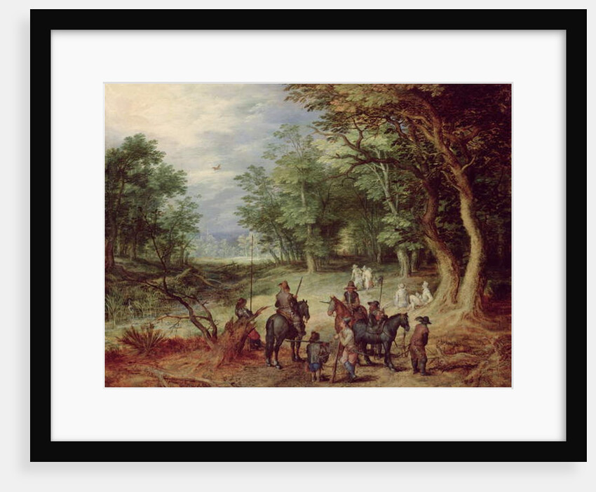 Field Camp in a Clearing, 1607 by Jan the Elder Brueghel