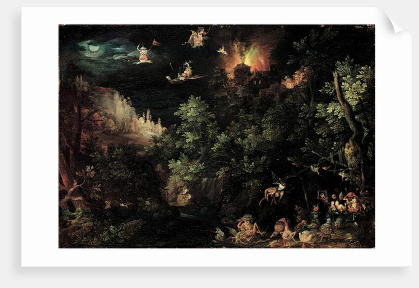 The Temptation of St. Anthony, 1595 by Jan the Elder Brueghel