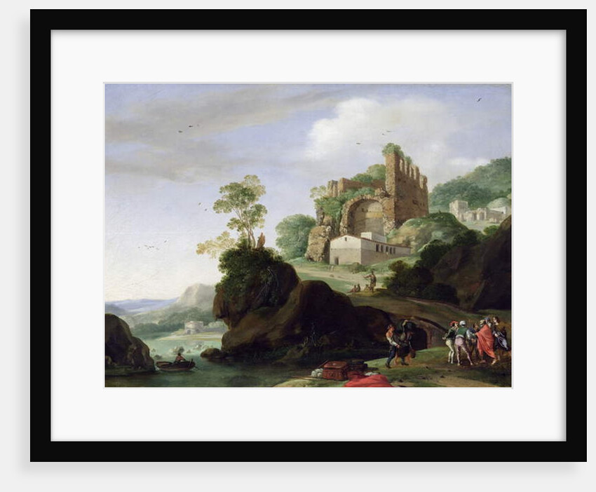 St. Peter and St. John in a Landscape with Ruins, c.1625 by Bartholomeus Breenbergh