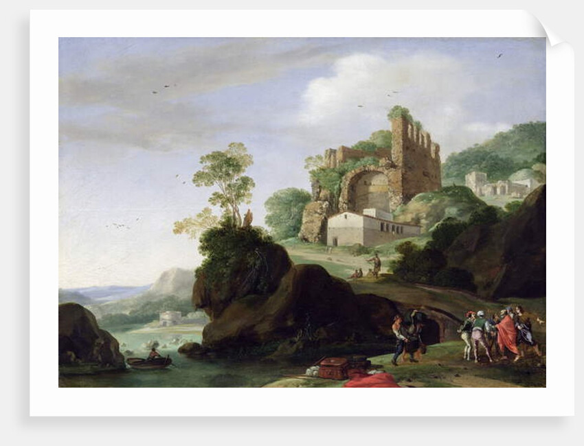 St. Peter and St. John in a Landscape with Ruins, c.1625 by Bartholomeus Breenbergh