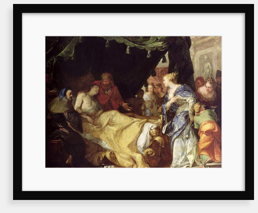 Antiochus and Stratonice 1691-1705 by Antonio Bellucci