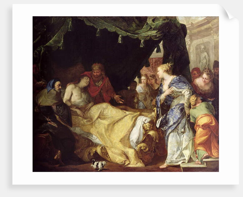 Antiochus and Stratonice 1691-1705 by Antonio Bellucci