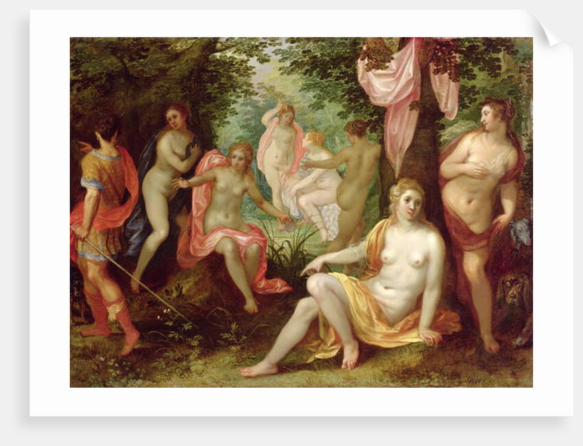 Diana and Acteon, 1608 by Hendrick van and Brueghel Jan Balen