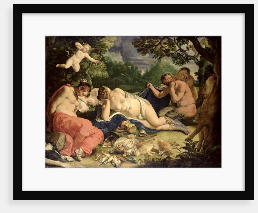 Diana and Nymphs Sleeping, Visited by Satyrs, 1620 by Abraham Janssens van Nuyssen