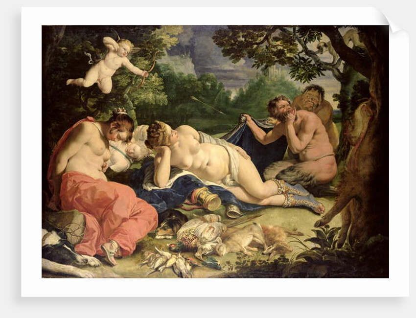 Diana and Nymphs Sleeping, Visited by Satyrs, 1620 by Abraham Janssens van Nuyssen