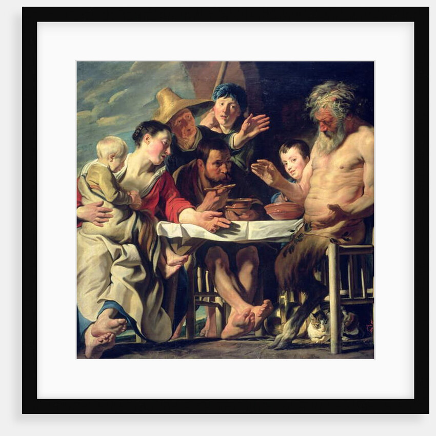The Satyr with the Peasants, 1620 by Jacob Jordaens