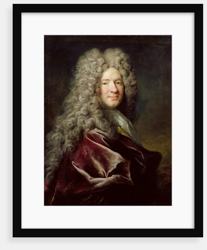 Portrait of a Man Wearing a Violet Robe, c.1700 by Nicolas de Largilliere
