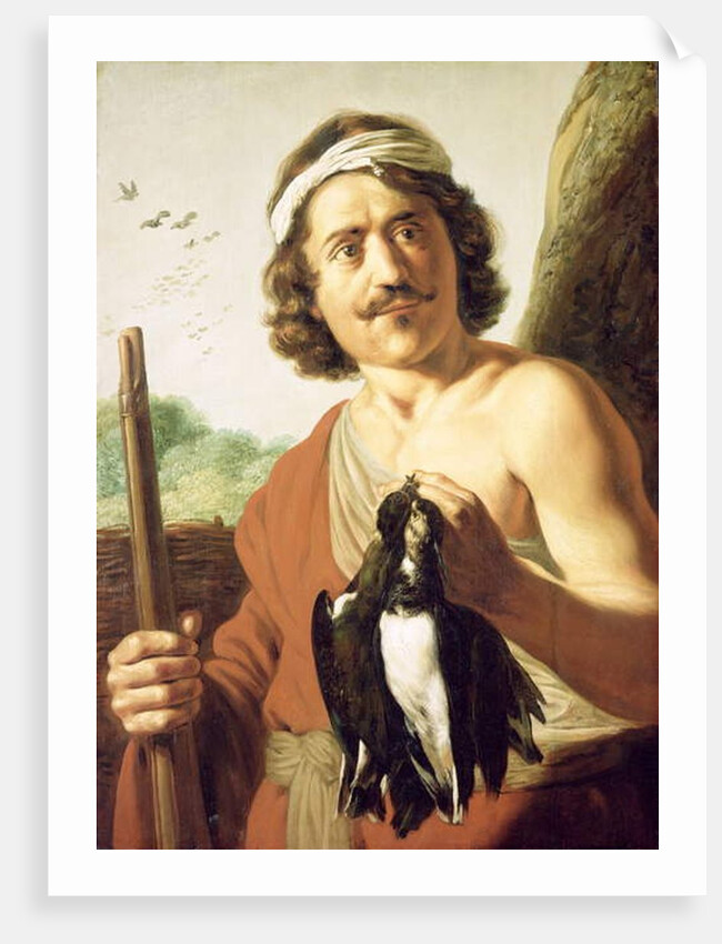 Air and Youth: Hunter with Musket and Slain Birds, 1623-25 by Jan the Elder Lievens