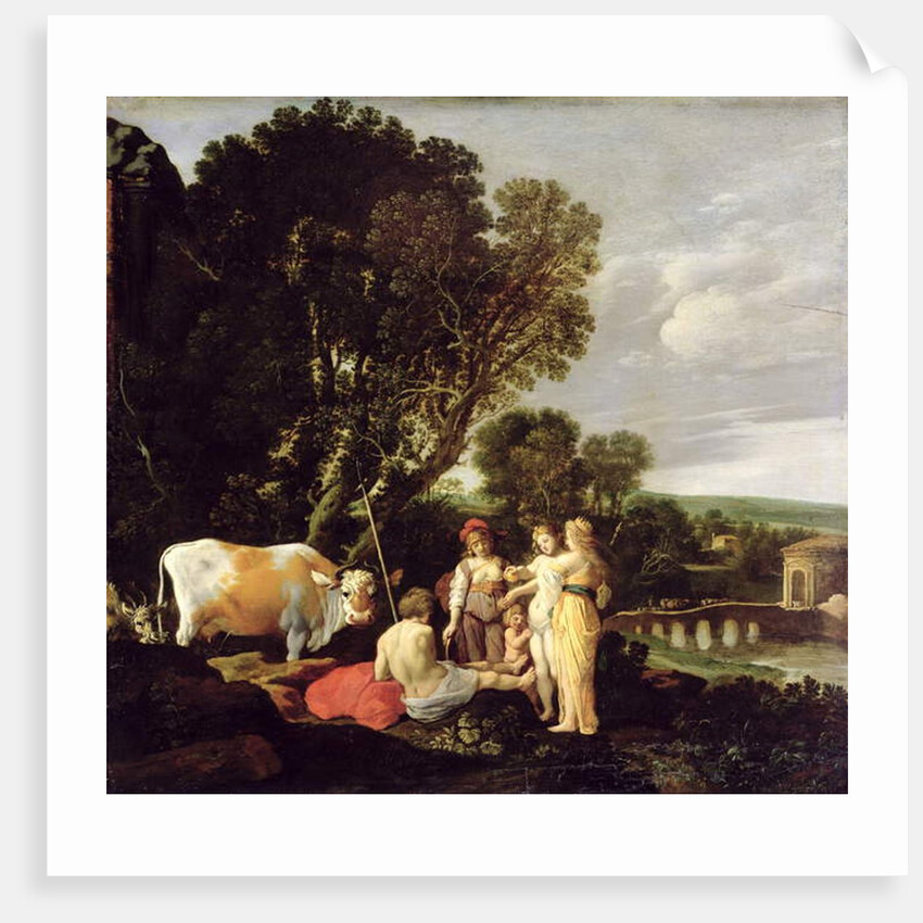 The Judgement of Paris, 1626 by Moyses or Moses Matheusz. van Uyttenbroeck