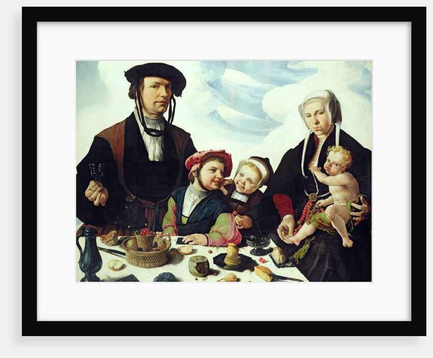 Pieter Jan Foppeszoon and his Family, 1530 by Maerten van Heemskerck