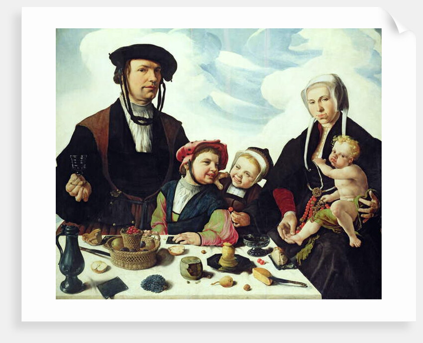 Pieter Jan Foppeszoon and his Family, 1530 by Maerten van Heemskerck