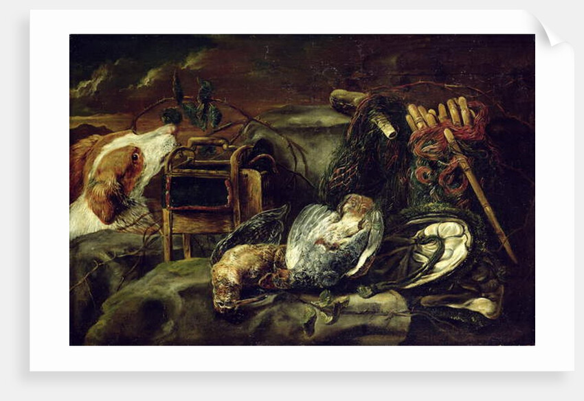 Hunting Still Life with Dead Birds by Jan Fyt