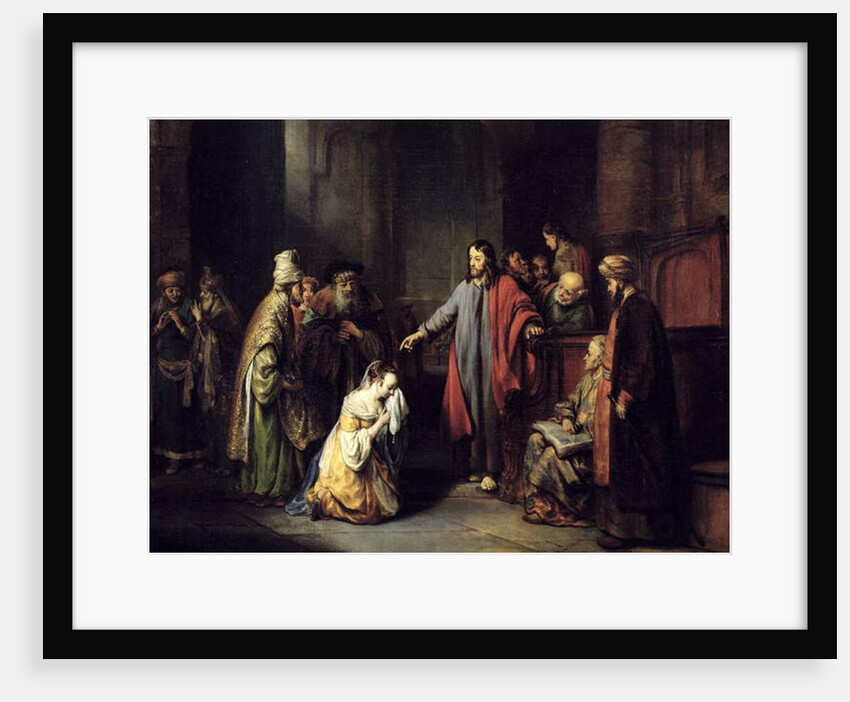 Christ and the Adulteress, 1653 by Gerbrandt van den Eeckhout