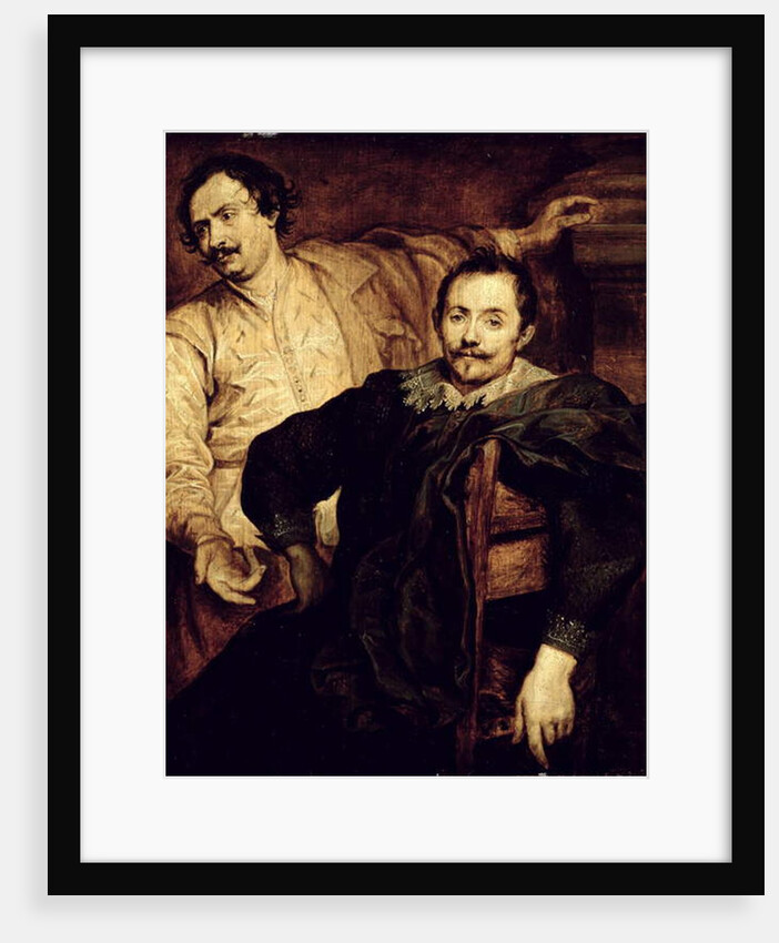 Double Portrait of the de Wael Brothers Lucas and Cornelis by Anthony van Dyck