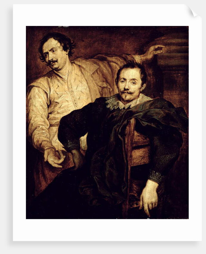 Double Portrait of the de Wael Brothers Lucas and Cornelis by Anthony van Dyck