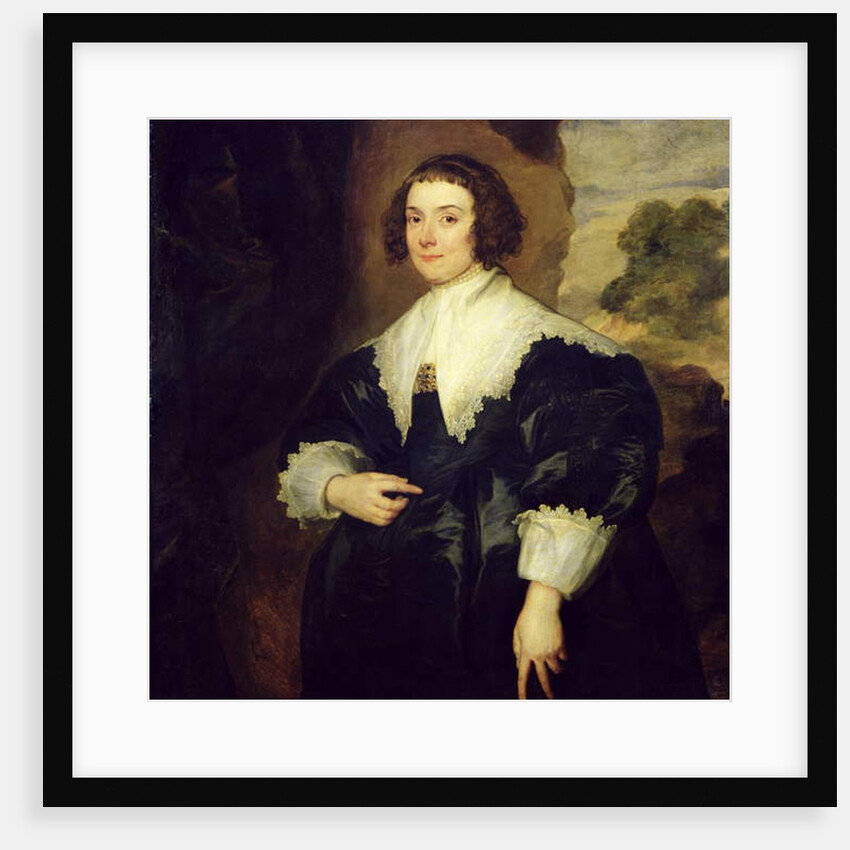 Portrait of Isabella van Assche, Wife of Justus van Meerstraten 1634-35 by Anthony van Dyck