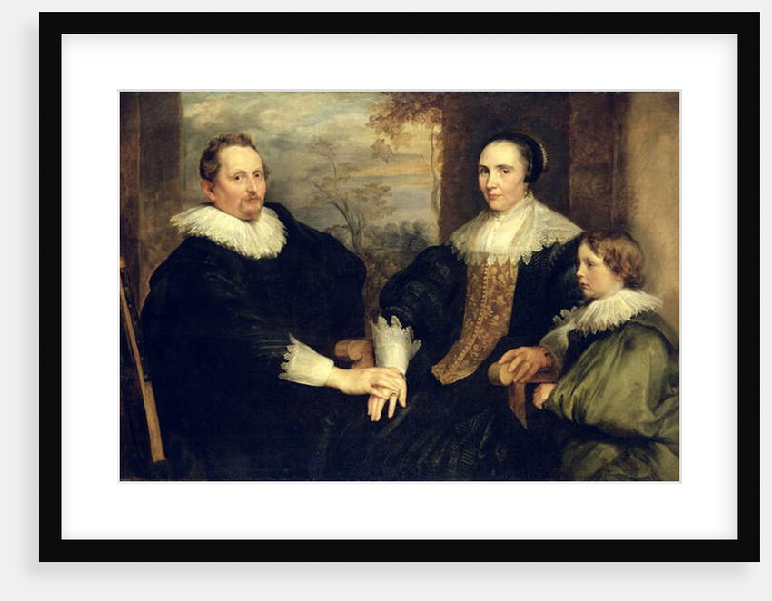 Family Portrait of Sebastian Leerse with his Wife and Son, 1630-32 by Anthony van Dyck