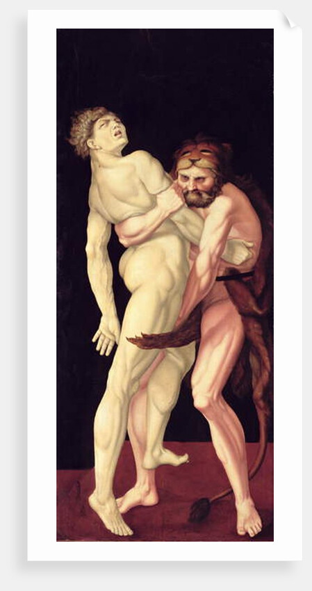 Hercules and Antaeus, 1531 by Hans Baldung Grien