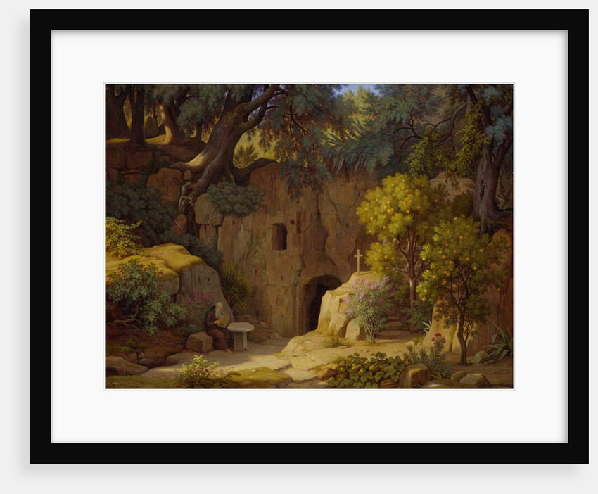 The Hermit, 1834 by Johann Martin von Rohden