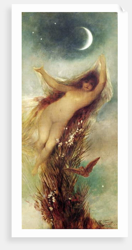 Night, 1885 by Heinrich Faust