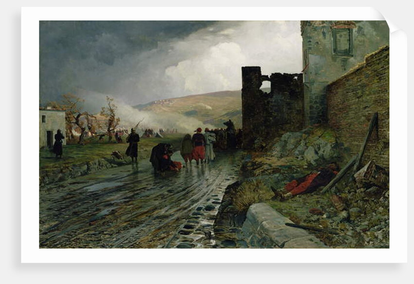 Transporting Prisoners After the Capture of Metz in 1870, 1872 by Louis Kolitz