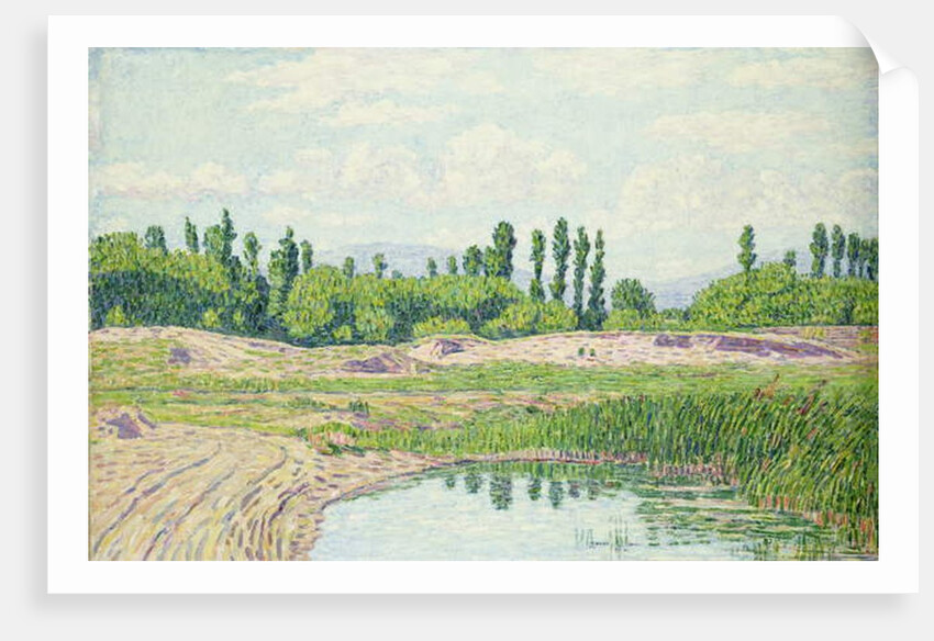 Landscape with Pond, near Rimini by Paul Baum