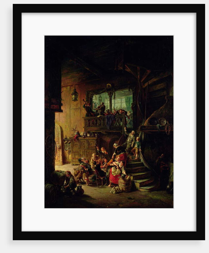 Hostelry Life, 1865 by August Levin von Wille
