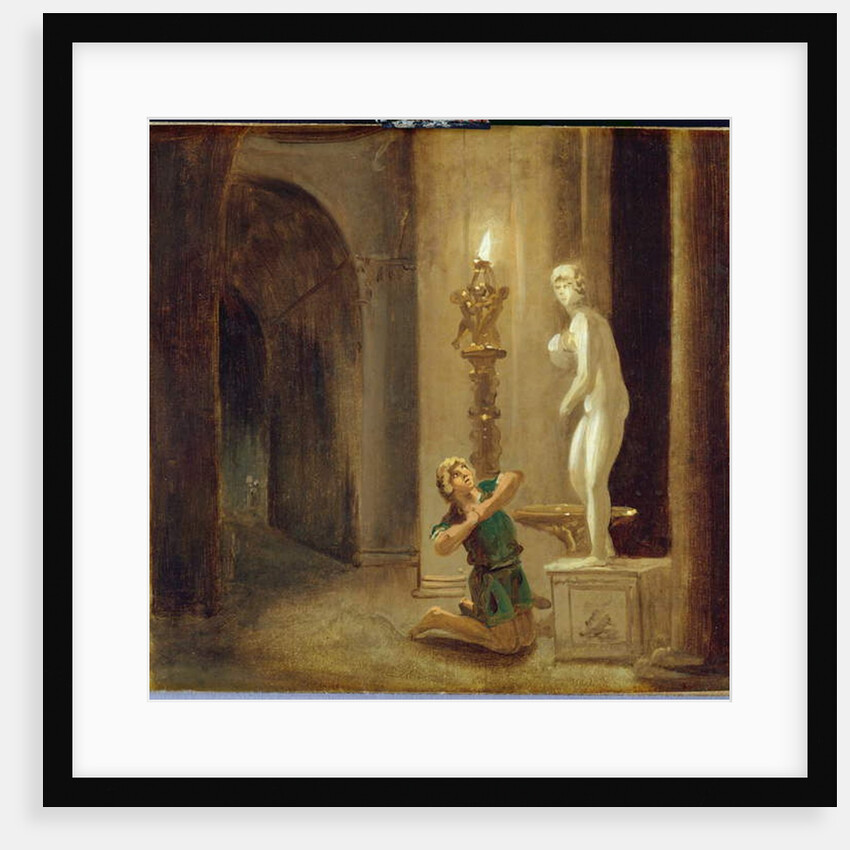 Pygmalion before the Statue of Venus, c.1800 by Johann Heinrich Wilhelm Tischbein