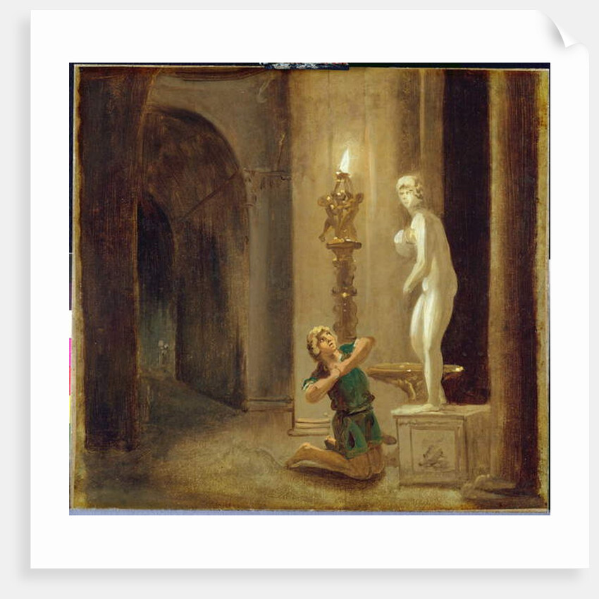Pygmalion before the Statue of Venus, c.1800 by Johann Heinrich Wilhelm Tischbein