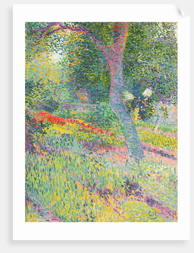 In the Garden of Pretzfeld Castle, c.1903 by Curt Herrmann