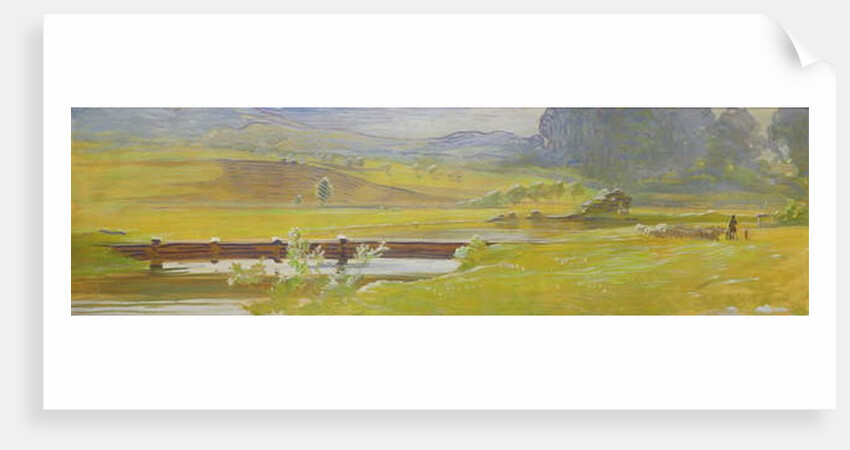 The Meadow Valley near Pretzfeld, c.1898 by Curt Herrmann