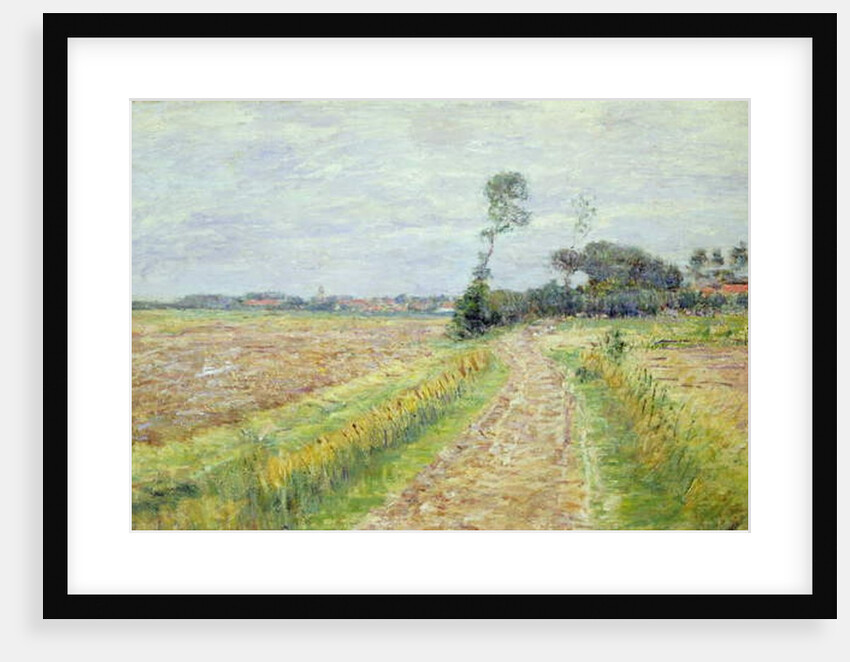Holland, Landscape with Harvested Fields, 1890 by Paul Baum