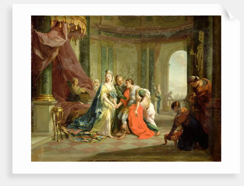 Anthony, mortally wounded, with Cleopatra, c.1797-99 by Johann Heinrich Tischbein