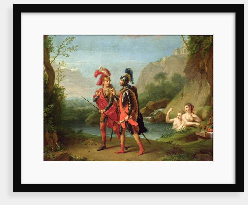 Carlo and Ubaldo by the Water Nymphs, 1782 by Johann Heinrich Tischbein