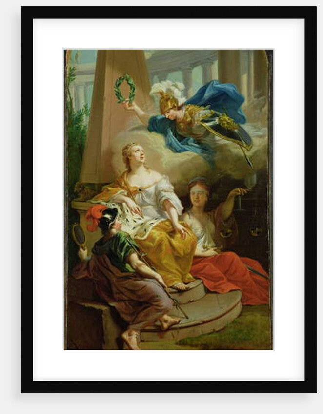 Allegory representing the prosperous rule of the Landgraves of Hessen-Kassel, 1764 by Johann Heinrich Tischbein