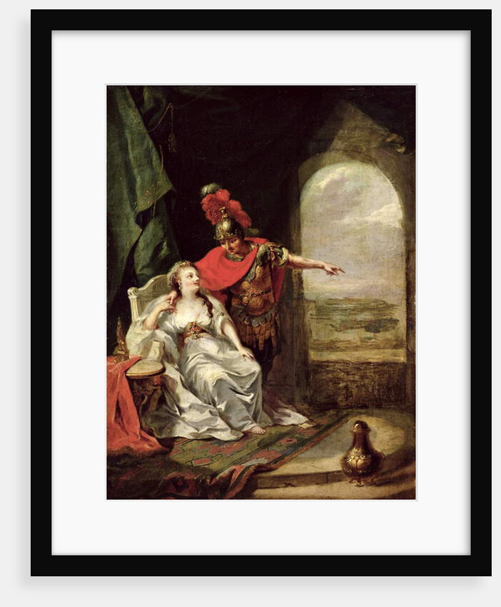 Anthony Telling Cleopatra of his Victory over the Cavalry of Octavian, c.1769 by Johann Heinrich Tischbein