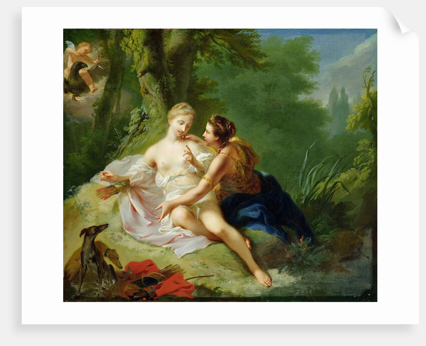 Jupiter Disguised as Diana Seducing Callisto, c.1756 by Johann Heinrich Tischbein