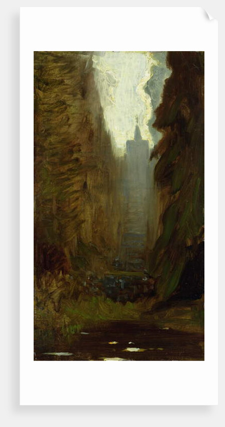 The Centre of the Park, Wilhelmshoehe, Kassel by Louis Kolitz