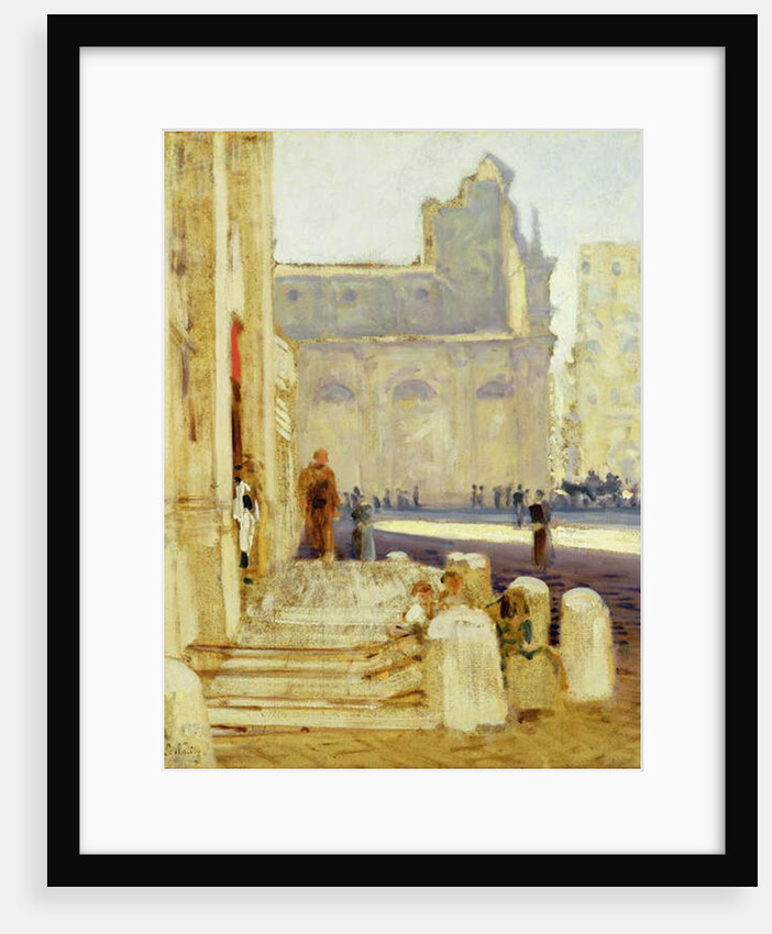 Two Churches in Rome by Louis Kolitz