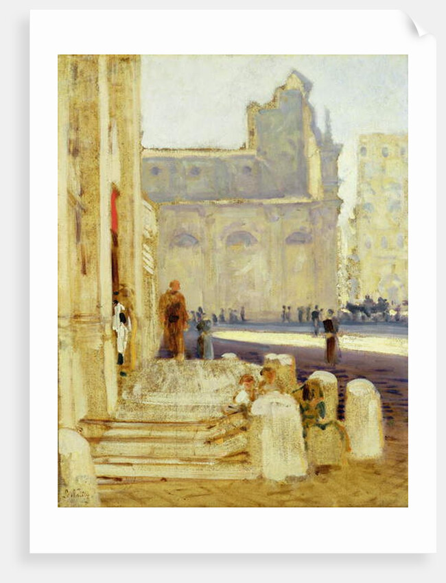 Two Churches in Rome by Louis Kolitz