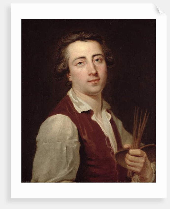 Self Portrait, c.1775-80 by Johann August the Younger Nahl