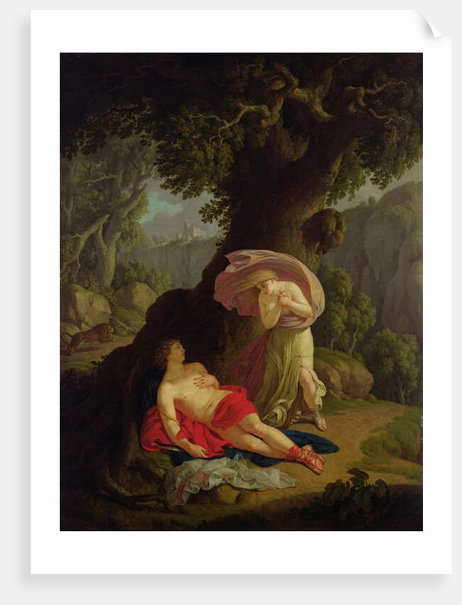 Pyramus and Thisbe, c.1788-90 by Johann August the Younger Nahl