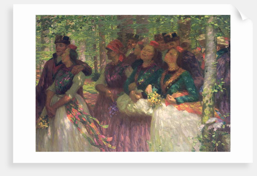 Woodland Walk by Carl Ludwig Noah Bantzer