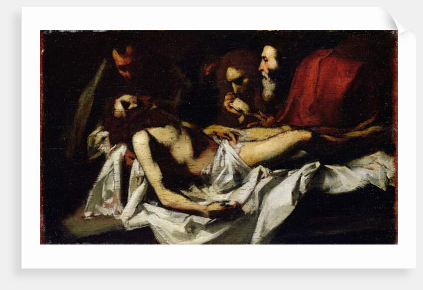 The Laying of Christ in the Tomb by Edouard (attr. to) Manet