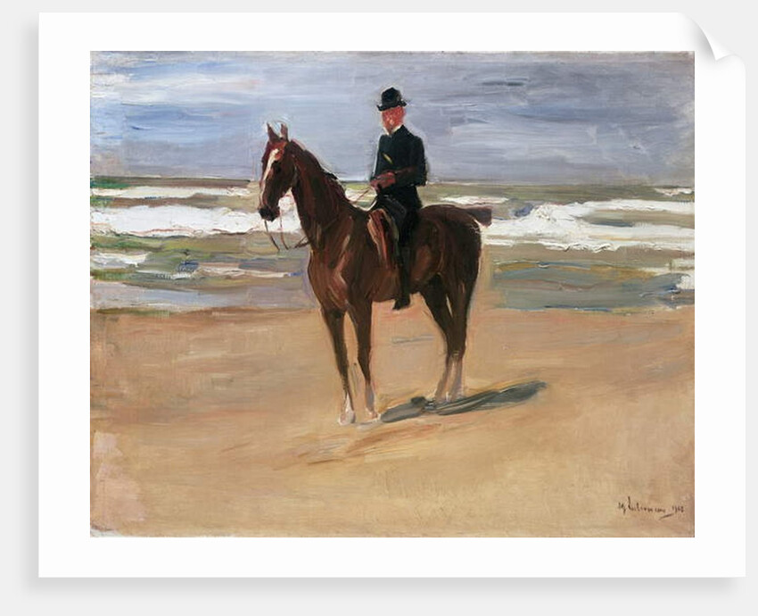 Rider on the Beach, 1908 by Max Liebermann