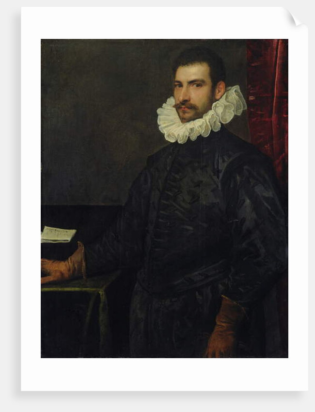 Portrait of a Young Man by Domenico Robusti Tintoretto