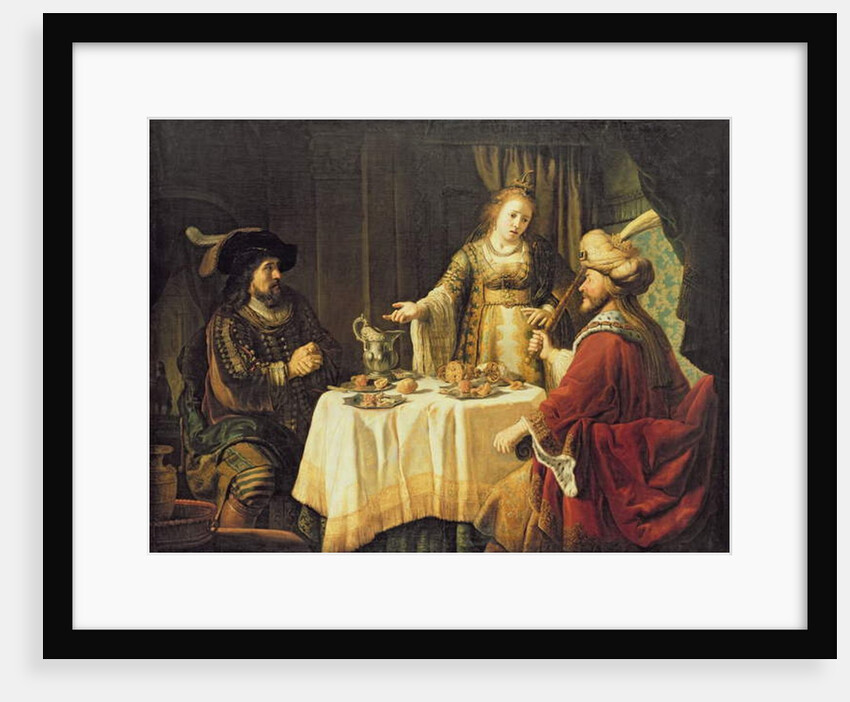The Meal with Esther by Jan Victors