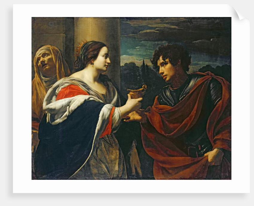 Sophonisbe Receives the Poison Cup by Simon Vouet