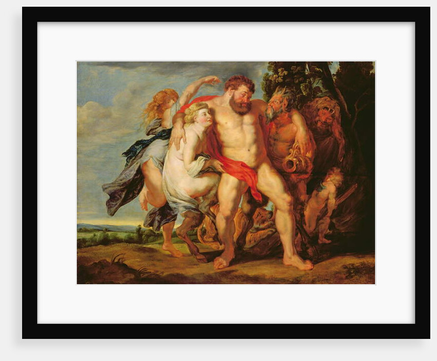 Drunken Hercules by Peter Paul Rubens