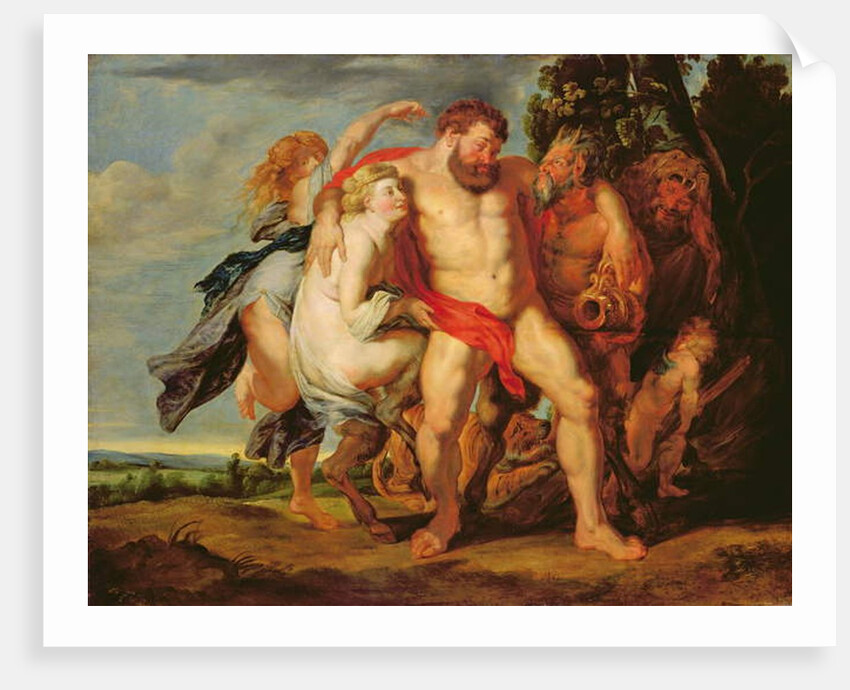 Drunken Hercules by Peter Paul Rubens